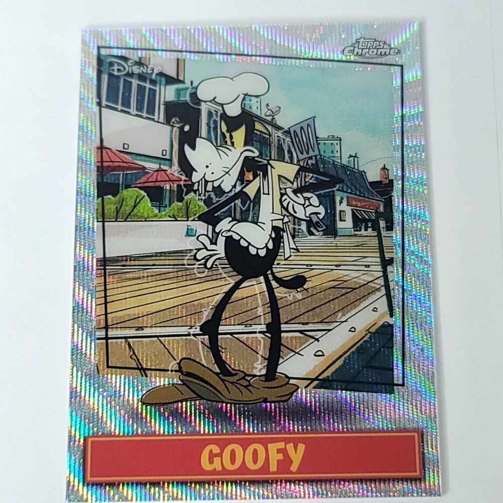 Goofy Whats Going On Here 2026 Topps Disney Neon Shorts Short Prints #MSSP-20